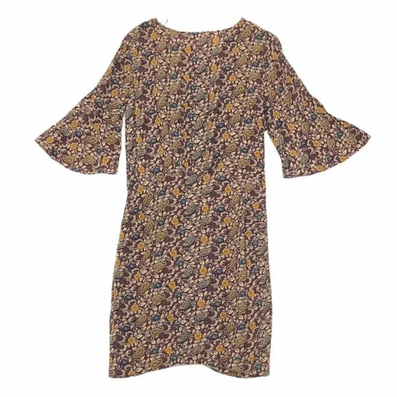 BA&SH “Child” Floral Print Flared Sleeve DRESS EUC - Picture 4 of 7